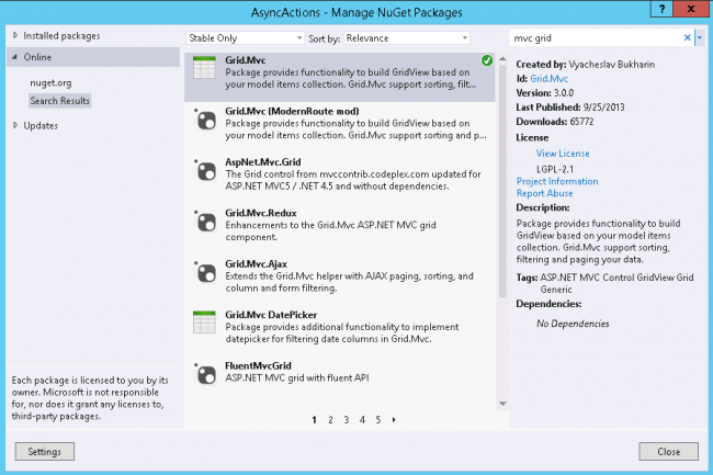 Install_MVC_Grid_To_Project
