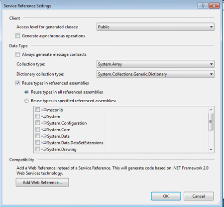 calling web service into another web service