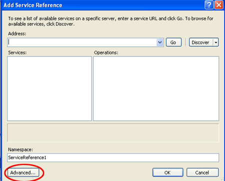 consuming web service in window application