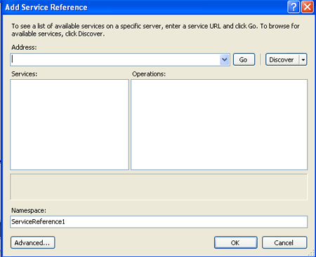 consuming web service in window application