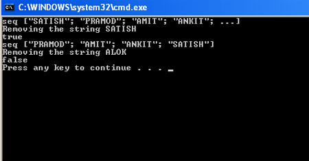list's remove method in f#