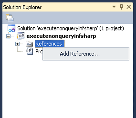 ExecuteNonQuery() in f#