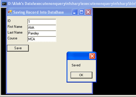 ExecuteNonQuery() in f#