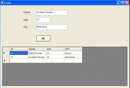 autoincrement in ado.net