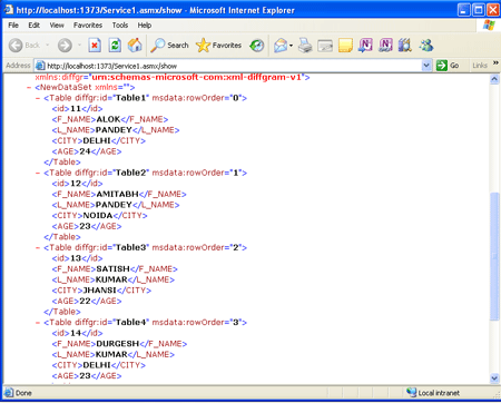 working with complex data in webservice