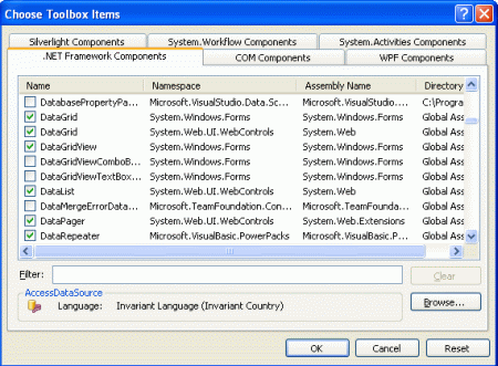 datarelation class in .net