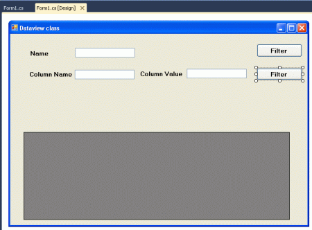 rowfilter in ado.net