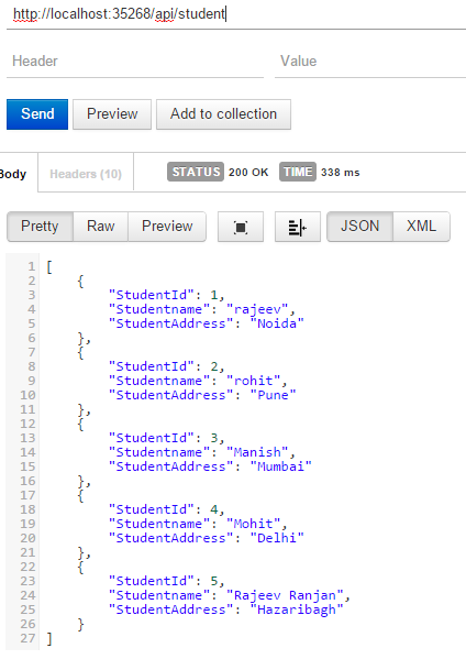 SelectAllStudentsList