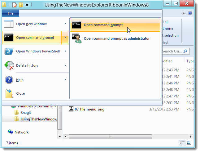 selecting-submenu-on-file-menu-in-windows8.png