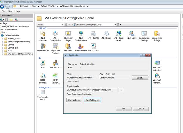 WCFServiceIISHostingDemo
