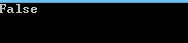 false