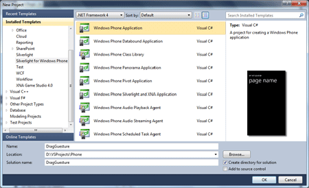 windoes phone application