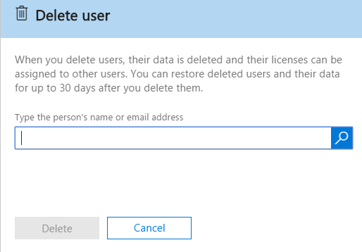 delete
