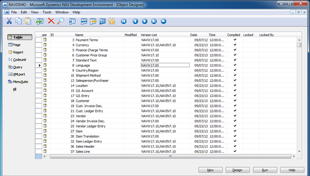 Microsoft Dynamics Navision R2 Development Environment