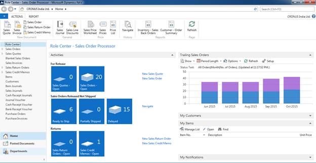 Microsoft Dynamics Navision R2 Client Application