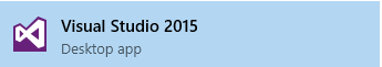 Visual Studio 2015