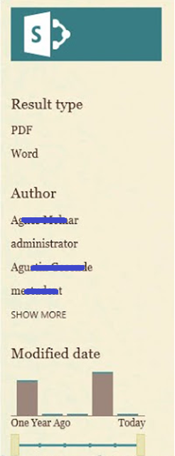 Default Refiners or Filters