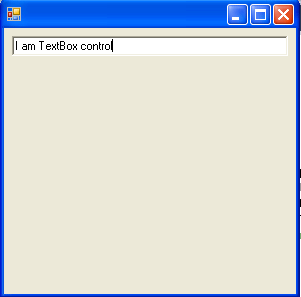 TextBox Output