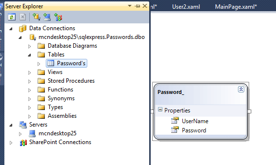 add database table in windows phone 7