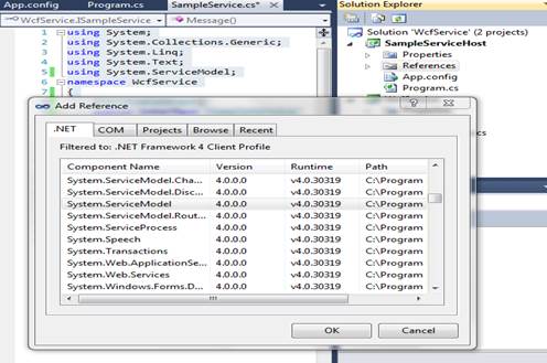 System.ServiceModel library
