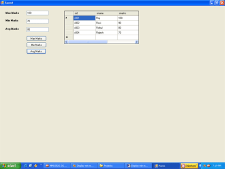 Result in textbox in C#