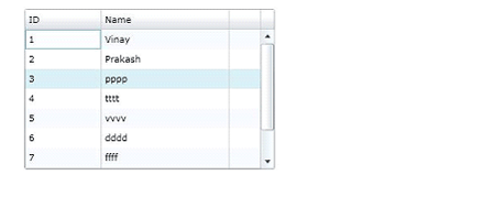 dynamic datagrid in silverlight