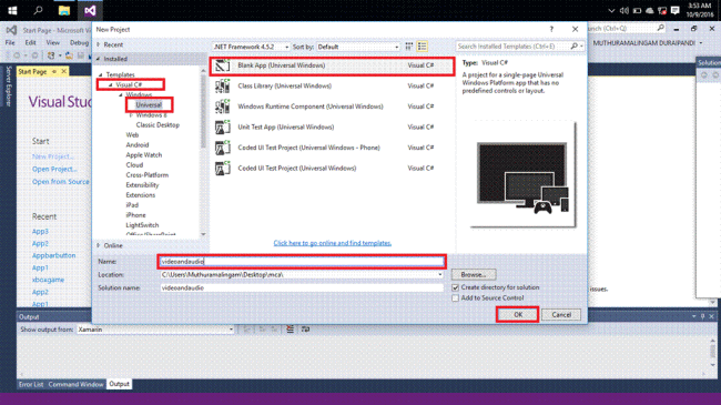 Visual Studio 2015