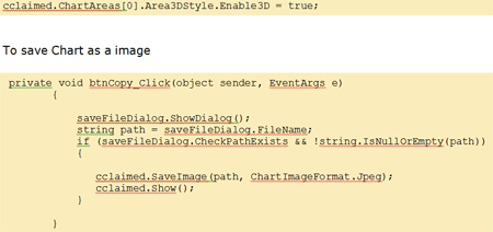 windows application chart