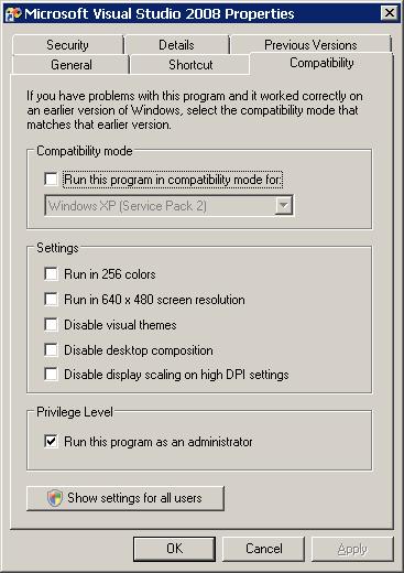 Figure 4. Compatibility Option