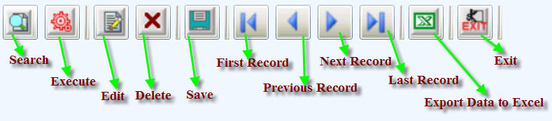 11 command buttons description