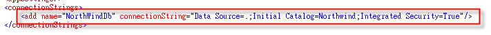 Fig 13. NorthWindDb connection string in web.config.jpg