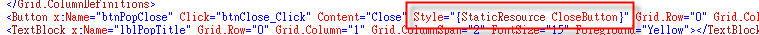 Fig 23. btnPopClose button is using resource definition for style.jpg