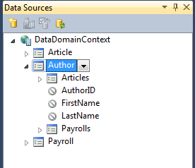 Business App using WCF RIA Services 