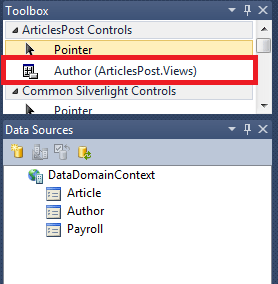 Business App using WCF RIA Services 