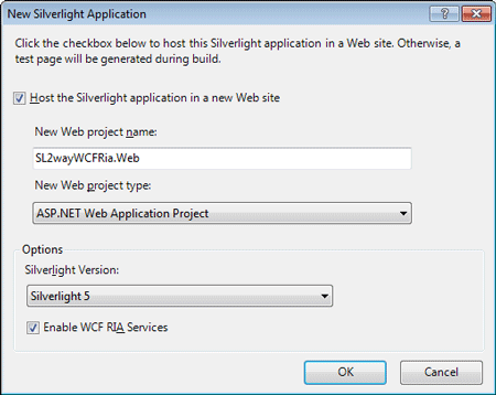 Silverlight 5 WCF RIA Services