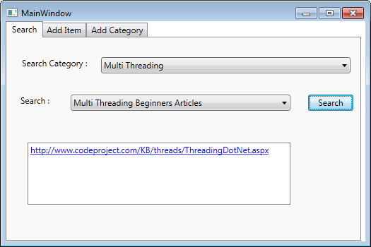 Search Combo Box WPF