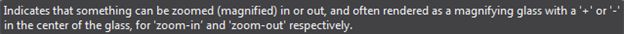 zoom out tool tip