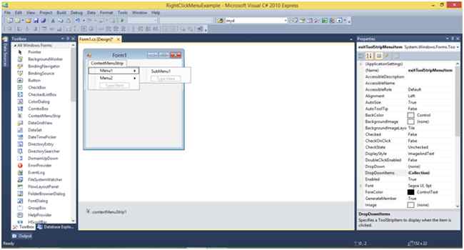 ContextMenuStrip