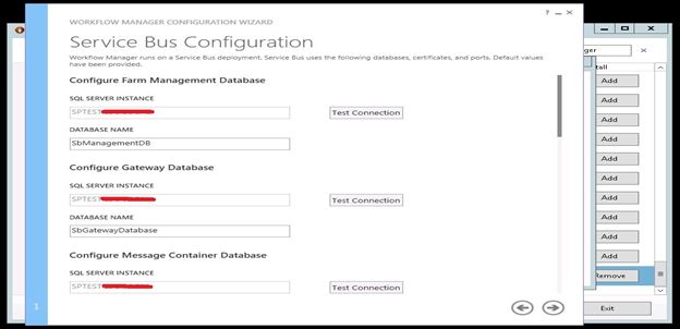 Service Bus Configuration