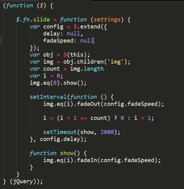  jQuery plugin File Code