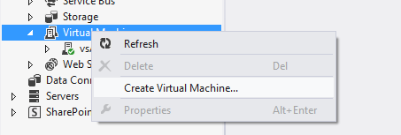 create virtual machine