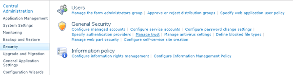 Add the SSL Certificate into SharePoint