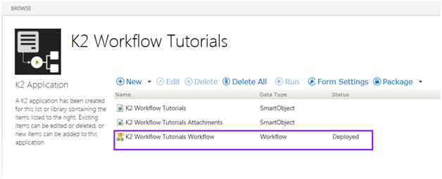 K2 Workflow Tutorials