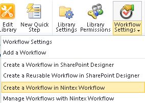 Create a Workflow in Nintex