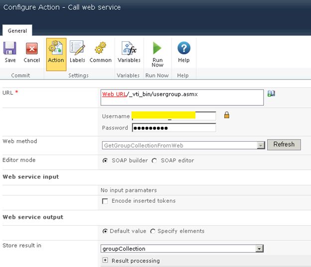 groupCollection variable