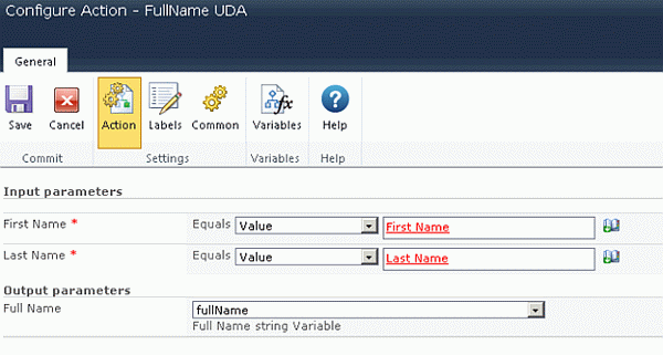 Insert Reference in workflow Variables