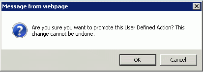 workflow webpage message