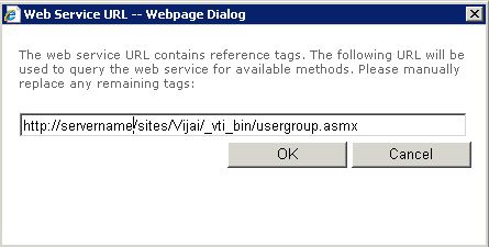 web service URL
