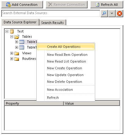 create operation in sharepoint 2010