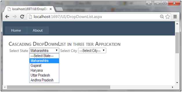 Parent DropDownList